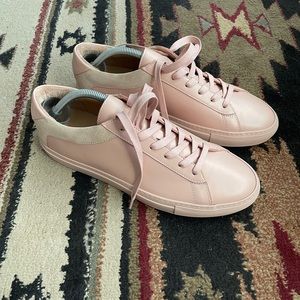 Koio blush pink sneaker